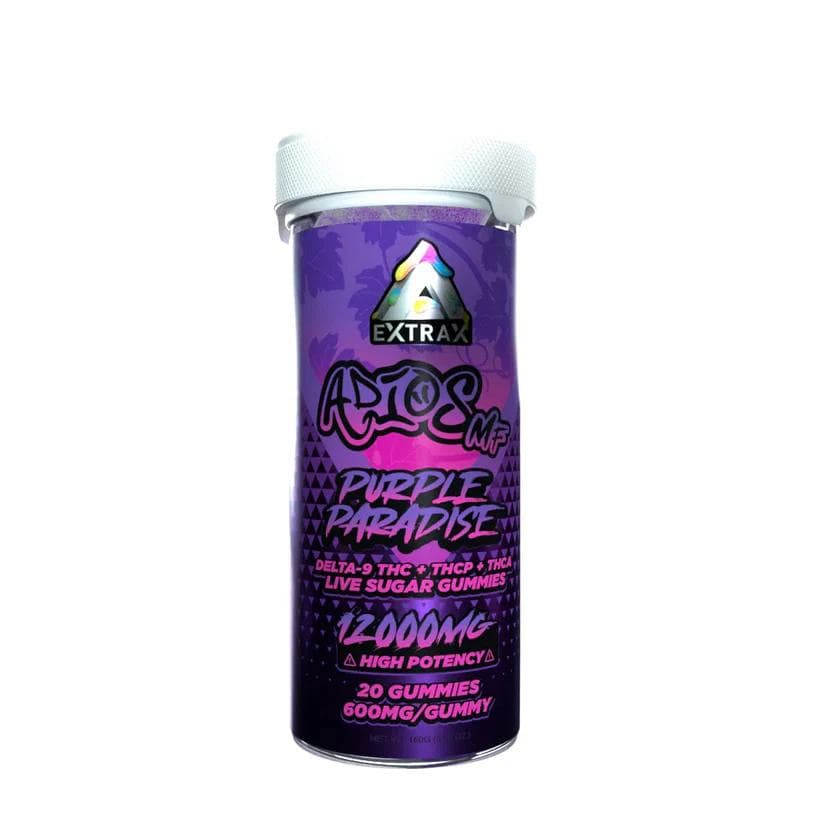 Delta Extrax Adios MF Live Sugar THC-A Gummies (12000mg)