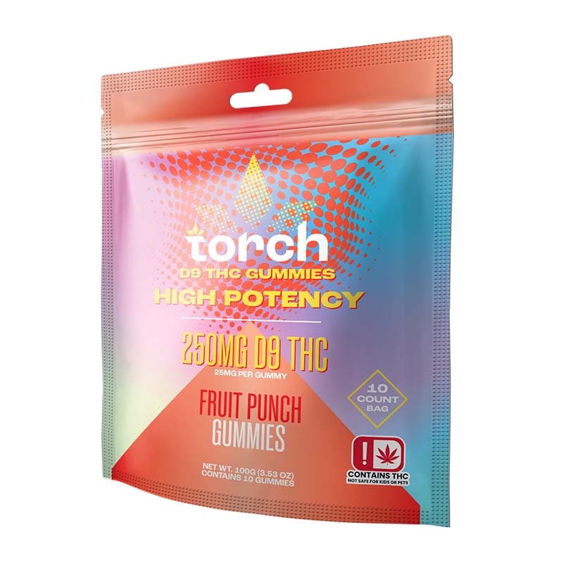 Fruit Punch High Potency Gummies (250mg)
